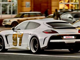 2010 Porsche Panamera Turbo I, белый, 5500000 рублей, вид 3