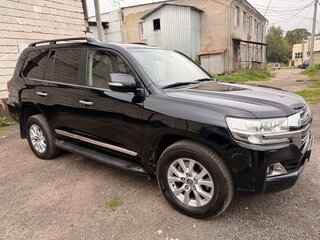 2018 Toyota Land Cruiser 200 Series Рестайлинг 2, чёрный, 6000000 рублей, вид 2