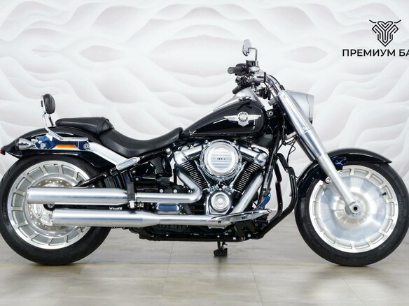 2018 Harley-Davidson Fat Boy, чёрный, 1779000 рублей