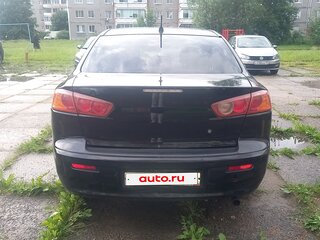 2008 Mitsubishi Lancer X, чёрный, 430000 рублей, вид 3