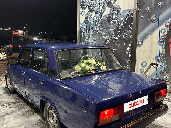 1999 Lada (ВАЗ) 2105, синий - вид 1