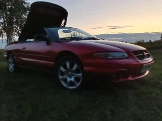 1998 Chrysler Sebring I, красный, 1000000 рублей, вид 1