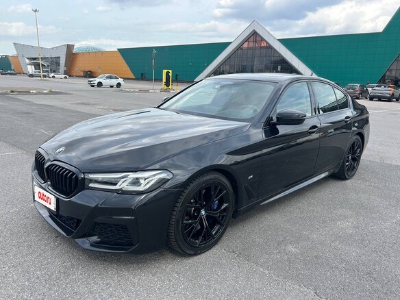 2021 BMW 5 серии 520i VII (G30/G31/G38) Рестайлинг, чёрный