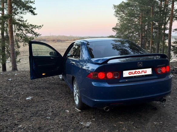 2007 Honda Accord VII Рестайлинг, синий, 1160000 рублей - вид 5