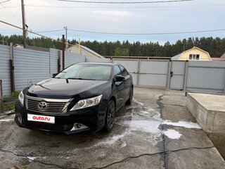 2014 Toyota Camry VII (XV50), чёрный, 1300000 рублей, вид 5