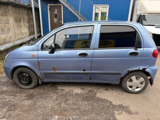 2007 Daewoo Matiz I Рестайлинг, синий, 245000 рублей, вид 4