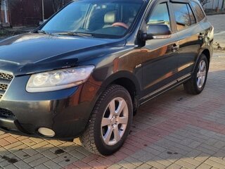 2008 Hyundai Santa Fe II, чёрный, 990000 рублей, вид 2