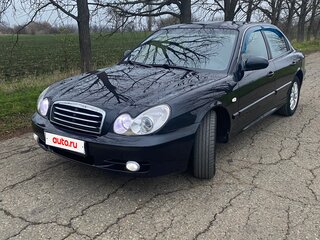 2008 Hyundai Sonata ТагАЗ IV (EF) Рестайлинг, чёрный, 565000 рублей, вид 1