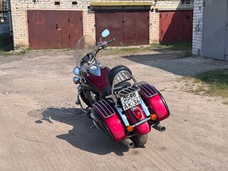 2008 Kawasaki VN1600 Vulcan, красный, 590000 рублей, вид 4