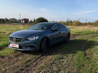 2016 Mazda 6 III (GJ) Рестайлинг, синий, 1750000 рублей, вид 4