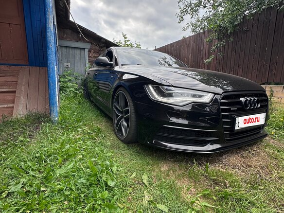 2013 Audi A6 IV (C7), чёрный, 2200000 рублей - вид 6