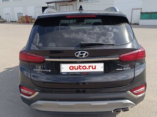 2019 Hyundai Santa Fe IV, чёрный, 3200000 рублей, вид 5