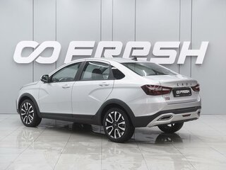 2024 Lada (ВАЗ) Vesta Cross I Рестайлинг (NG), серебристый, 1755000 рублей, вид 2