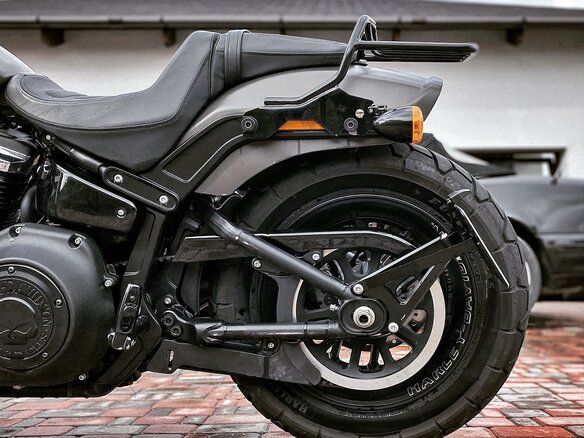 2018 Harley-Davidson Fat Bob, серый, 1300000 рублей - вид 13