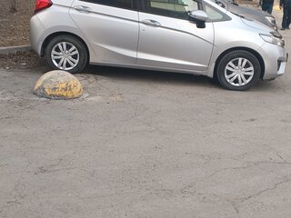 2015 Honda Fit III, серый, 780000 рублей, вид 3