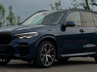2022 BMW X5 40i IV (G05/G18), синий, 4300000 рублей, вид 1