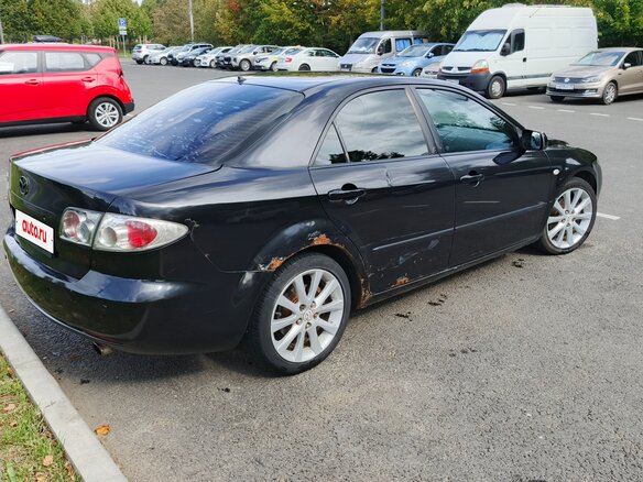 2006 Mazda 6 I (GG) Рестайлинг, чёрный, 299000 рублей - вид 18