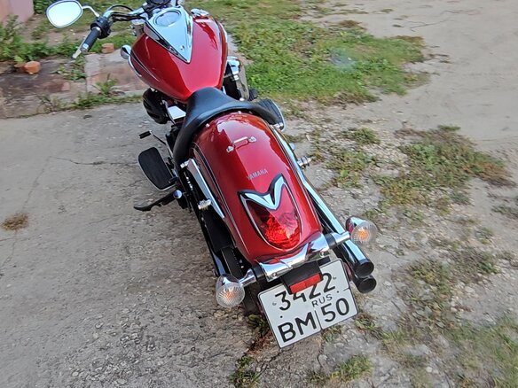 2011 Yamaha XVS950, красный, 600000 рублей - вид 14