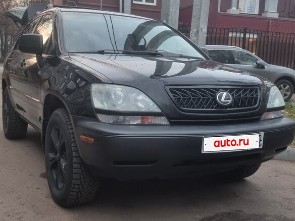 2002 Lexus RX 300 I, чёрный, 1000000 рублей - вид 1