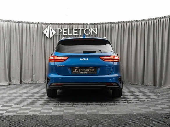 2021 Kia Ceed III Рестайлинг, синий - вид 5