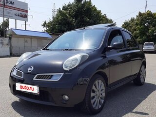 2007 Nissan Micra III (K12), чёрный, 690000 рублей, вид 1
