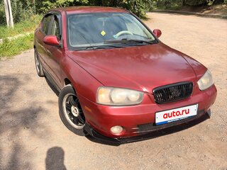 2002 Hyundai Elantra III (XD), красный, 250000 рублей, вид 2