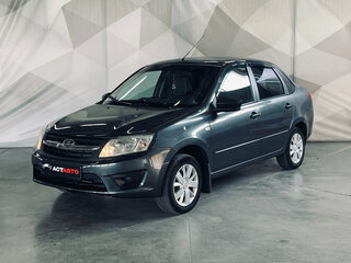 2018 Lada (ВАЗ) Granta I, серебристый, 499000 рублей, вид 1