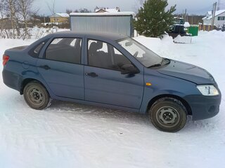 2014 Lada (ВАЗ) Granta I, серый, 570000 рублей, вид 5
