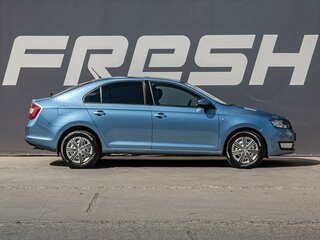 2014 Skoda Rapid I, синий, 849000 рублей, вид 5