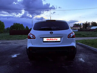 2013 Nissan Qashqai I Рестайлинг, белый, 1300000 рублей, вид 4