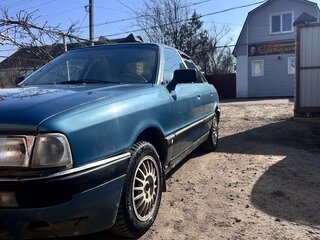 1988 Audi 90 II (B3), синий, 105000 рублей, вид 3