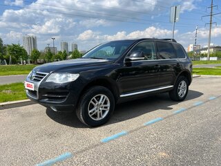 2008 Volkswagen Touareg I Рестайлинг, чёрный, 1300000 рублей, вид 1