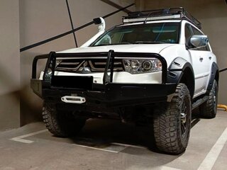 2015 Mitsubishi Pajero Sport II Рестайлинг, белый, 3000000 рублей, вид 2