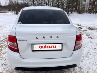 2022 Lada (ВАЗ) Granta I Рестайлинг, белый, 850000 рублей, вид 4