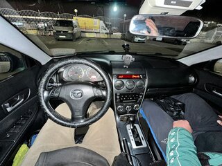 2006 Mazda 6 I (GG) Рестайлинг, серый, 600000 рублей, вид 5