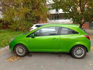 2012 Opel Corsa D Рестайлинг II, зелёный, 530000 рублей, вид 5
