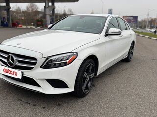 2019 Mercedes-Benz C-Класс 300 IV (W205) Рестайлинг, белый, 2500000 рублей, вид 1