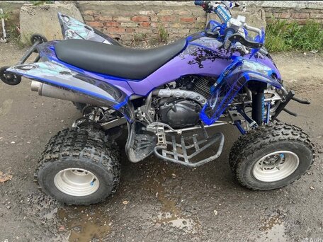 2007 Yamaha Big Bear YFM350, пурпурный, 390000 рублей, вид 1