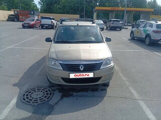 2011 Renault Logan I Рестайлинг, бежевый, 295000 рублей, вид 1