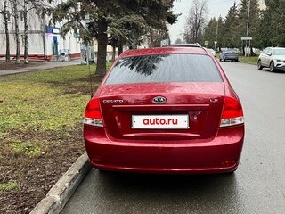2008 Kia Cerato I Рестайлинг, красный, 380000 рублей, вид 5