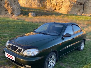 2006 Daewoo Lanos, зелёный, 350000 рублей, вид 1