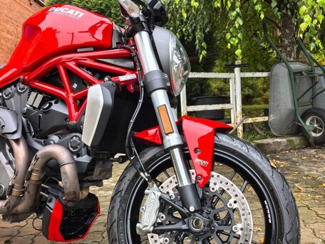 2019 Ducati Monster 1200, красный, 1080000 рублей, вид 3
