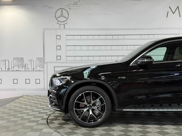 2021 Mercedes-Benz GLC Coupe AMG 43 AMG I (C253) Рестайлинг, чёрный - вид 11