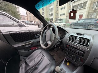 2007 Hyundai Accent ТагАЗ II, чёрный, 220000 рублей, вид 5
