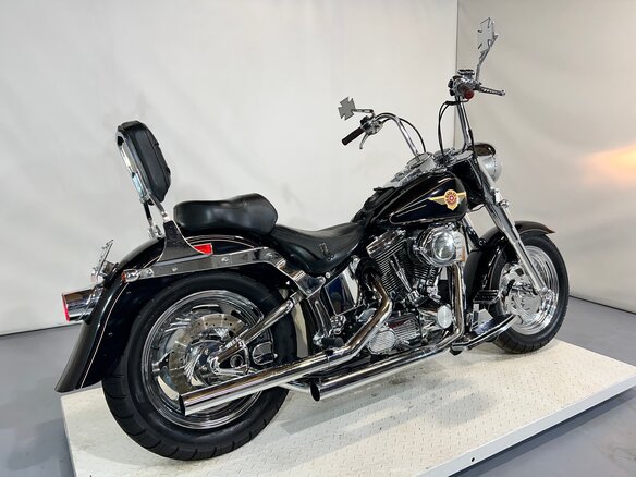 1998 Harley-Davidson Fat Boy, чёрный, 770000 рублей - вид 7