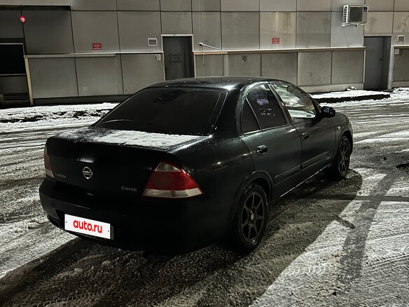 2006 Nissan Almera Classic I, чёрный, 370000 рублей - вид 3