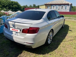 2016 BMW 5 серии 520d VI (F10/F11/F07) Рестайлинг, белый, 2300000 рублей, вид 4