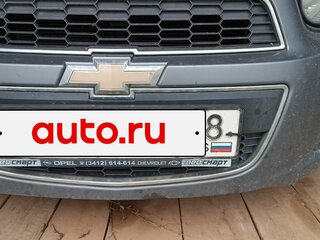 2014 Chevrolet Aveo II, серый, 685000 рублей, вид 1