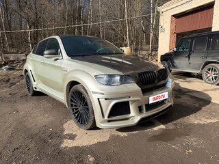 2008 BMW X6 50i 6-speed I (E71), серебристый, 1700000 рублей, вид 4