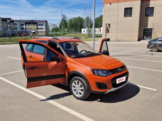 2015 Lada (ВАЗ) Kalina Cross II, оранжевый, 500000 рублей, вид 2